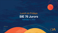 Lunch on Fridays: SIE 76 Jurors