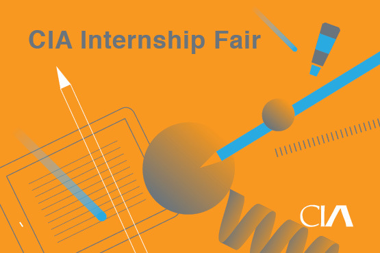 Internship Fair abstract graphic