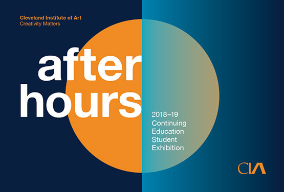 After hours exhibition postcard