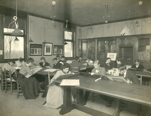 old classroom photo