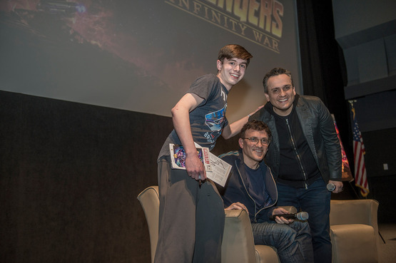 A student meets the Russo brothers
