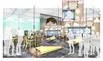 Interior Architecture student work by Edna Straswer 